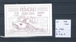 (TJ) IJsland 1987 - YT C626 (postfris/neuf/MNH) - Libretti