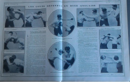 1906 BOXE - LES COUPS DÉFENDUS EN BOXE ANGLAISE - Revue Sportive " LA VIE AU GRAND AIR " - Boeken