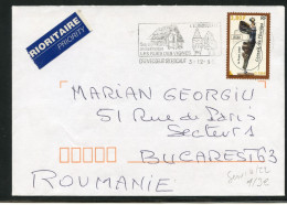 MAURY N° 122 S/Lettre OB CREVECOEUR S/L'ESCAUT 03/12/1999 Pr La Roumanie Affranchie à 3f80 - Storia Postale