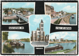 93. Gf. Souvenir De L'ILE-ST-DENIS. 5 Vues. 7567 - L'Ile Saint Denis