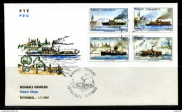 E01938)Türkei FDC 2857/60 - FDC