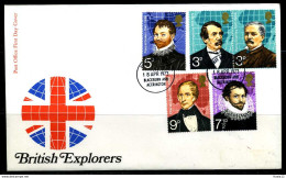 E02167)Grossbritannien FDC 616/20 - 1971-1980 Em. Décimales