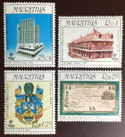 Mauritius 1988 Commercial Bank Anniversary MNH - Maurice (1968-...)