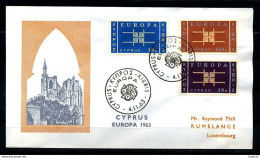 F1392)Zypern FDC 225/7 Cept - Briefe U. Dokumente