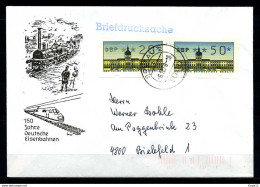 Y1065)Berlin ATM 1 Briefdrucksache - Cartas & Documentos