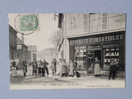 Meru , Rue De Gisors , épicerie Comestible VIBART LEFEBVRE - Meru