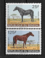 1971 - N° 349 à 350 **MNH - Chevaux - Senegal (1960-...)