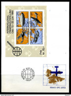 E06621)Norwegen FDC Block 2 Flugzeuge - FDC