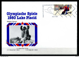 E07617)Olympia 80 Sonderbeleg Lace Placid 1980 - Winter 1980: Lake Placid