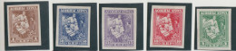 1920 RUSSIA, RUSSIAN WHITE ARMY, Set Of 5 Stamps, OG, Imperf - Unused Stamps