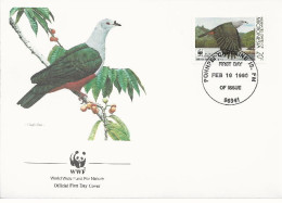 26143) Micronesia  WWF 1990 Bird Cover - Micronésie