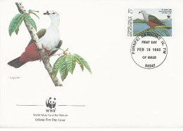 26144) Micronesia  WWF 1990 Bird Cover - Micronésie