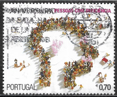 Portugal – 2003 Disabled People 0,70 Used Stamp - Usado