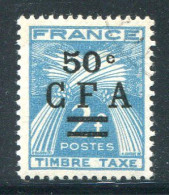 REUNION- Taxe Y&T N°37- Oblitéré - Timbres-taxe