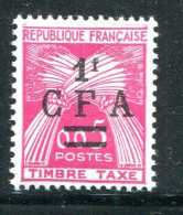 REUNION- Taxe Y&T N°45- Neuf Sans Charnière ** - Timbres-taxe