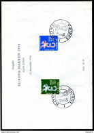 Z01983)Saar 439/440 Sonderblatt, Cept - Storia Postale