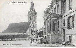 VIARMES ( 95 ) -  Mairie Et Eglise - Viarmes