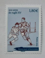 ANDORRA (France) 2023 EVENTS Sport. 200th Anniv Of The RUGBY - Fine Stamp MNH - Ungebraucht