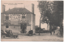 CPA De BLAIN - Place De La Gare. - Blain