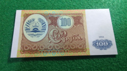 TACİKİSTAN     100    RUBLE     UNC - Tadzjikistan