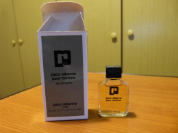 Miniature Parfum Avec Boite Rabanne - Miniaturen Herrendüfte (mit Verpackung)