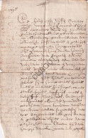 Brecht - Notarisakte 1729  (V2795) - Manuskripte