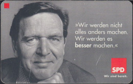 GERMANY R10/98 SPD - Gerhard Schröder - Modul 33F - R-Reeksen : Regionaal