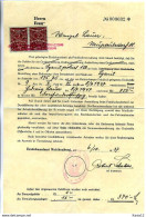 Z08880)Sudetenland Interessanter Gebührenbescheid - Région Des Sudètes