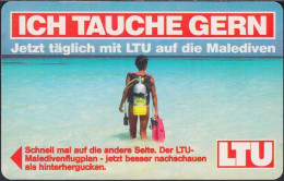 GERMANY R12/98 LTU - Strand - Taucher - Modul 25 - R-Series: Regionale Schalterserie