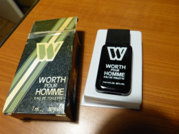 Miniature Parfum Avec Boite Worth - Non Classés