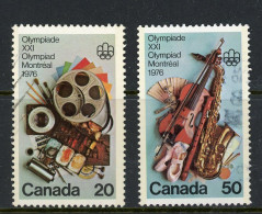 Canada USED 1976 Olympic Arts And Culture - Used Stamps