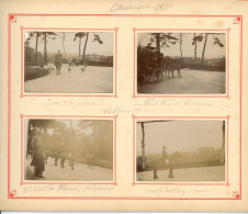 24 Photos D Album Arcachon 1897 Personnes Identifiées - Album & Collezioni