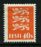 Estonia 1928   Mi 84 MLH * - Estonie