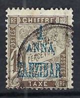 ZANZIBAR Taxe Ca.1897: Le Y&T 2 Obl. - Zanzibar (1963-1968)