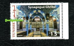 2019- Tunisie - La Synagogue De La Ghriba De Djerba-  Emission Complete Set 1v.MNH** - Judaísmo