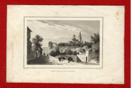 CHATILLON SUR SEINE    -   GRAVURE ANCIENNE - Estampes & Gravures