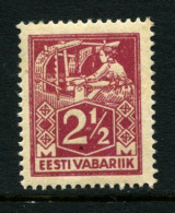 Estonia 1922 Mi 35 A MLH * - Estonie