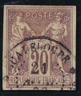 Guadeloupe - Colonies Générales N°34- Oblitéré - TB - Gebraucht