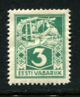 Estonia 1922  Mi 36 A MLH * - Estonie