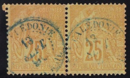 Nouvelle Calédonie - Colonies Générales N°53 - Paire - Oblitéré - TB - Andere & Zonder Classificatie