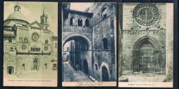 Italia. Foligno . N. 3 Cartoline Illustrate B/n. Monumenti Vari - Foligno