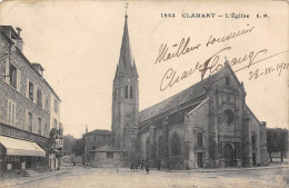 Clamart         92          Place Et Eglise        N° 1863    (voir Scan) - Clamart