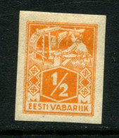 Estonia 1922  Mi 32 B MLH * - Estonie