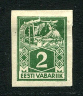 Estonia 1922  Mi 34 B MLH * - Estonie