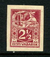 Estonia 1922  Mi 34 B MLH * - Estonie