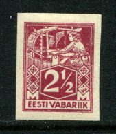 Estonia 1922  Mi 34 B MLH * - Estonie