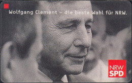 GERMANY R02/00 SPD - NRW - Wolfgang Clement  DD: 3001 - R-Series : Regionales