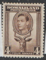 Somaliland :Protectorate  1938  SG 97  4a  Mounted Mint - Somaliland (Protectoraat ...-1959)