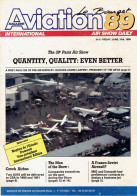 Revue Aviation Magazine International Le Bourget 1989 - 16 Juin 1989 En Anglais - Aviazione