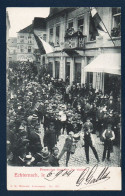 Luxembourg. Echternach. Procession Dansante, Les Violons. Cachet Hôtel Du Cerf ( Soeurs Straus), Echternach. 1904 - Echternach